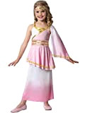 amscan 9904479 - Costume da bambina con dea romana, per bambini, età 4-6 anni, colore: oro
