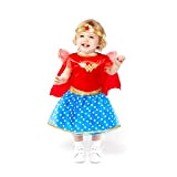 amscan 9906726 - Costume ufficiale Warner Bros. con licenza Wonder Woman per bambini, 18-24 mesi