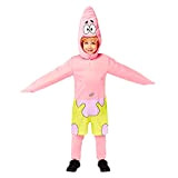 amscan 9909172 - Costume ufficiale di Spongebob Squarepants con licenza Patrick Star (4-6 anni)