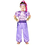 amscan 9909186 Costume Shimmer per bambini and Shine, Viola, small