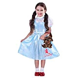 amscan amscan-9906056 Costume da Warner Bros Wizard of Oz Dorothy per Bambine (8-10 Anni) Ragazze, Multicolore, Age Years, 9906056