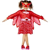 amscan Costume da Civetta per Bambine (età: 3-4 Anni) Owlette, Colore Rosso, Age Years, 9908860