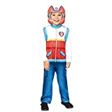 amscan - Costume Paw Patrol, motivo: Ryder, età: per bambini di 4-6 anni, colore: rosso, bianco e blu, 9909120