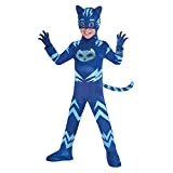Amscan Masks Costume PJ Mask Cat Boy Luxe (5-6 anni), Multicolore, small, 7AM9902965