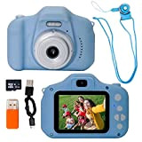 An Shopto Macchina Fotografica Bambini Maxi Blu 48mp Full Hd Sd 32gb Doppia Fotocamera Batteria Ricaricabile Da 1200 Mha Zoom ...