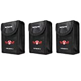 Anbee Mavic 2 batteria LiPo Safe bag ignifugo Storage Bag per DJI Mavic 2 Zoom/Pro drone [3-sizes], Small, 3-Pack