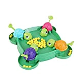 ANBID Game Hungry-Hippos Kids, Giochi da Tavolo familiari Hungry Turtle, Gioco di lanciatori creativi di Divertimento, Giocattoli educativi interattivi Genitore-Figlio