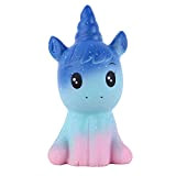 ANBOOR Squishies Unicorn Horse Kawaii Soft Slow Rising Scented Animal Squishies Giocattolo per Bambini