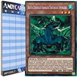 Andycards Yu-Gi-Oh! - Bestia Cristallo Avanzata Tartaruga Smeraldo - Segreta BLCR-IT012 in ITALIANO + Segnapunti