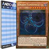 Andycards Yu-Gi-Oh! - DRAGO PANDEMICO - Rara Oro MVP1-ITG06 in ITALIANO + Segnapunti
