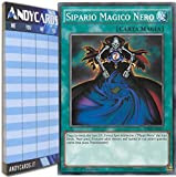 Andycards Yu-Gi-Oh! - SIPARIO MAGICO NERO - Comune SDMY-IT027 in ITALIANO + Segnapunti