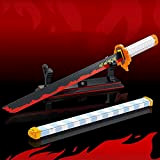 Anime Demon Slayer Katana Rengoku Kyoujurou Nichirin Sword - Fiamma - Samurai Sword Building Blocks Model per Gli Appassionati di ...