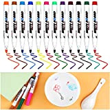 Annhao Penna per pittura ad acqua magica, 12 colori penne di Doodle acqua galleggiante per i bambini, Magica penna a ...