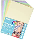 Apli - Cartoncini Colorati Set da 50 Pezzi, A4, Multicolore