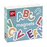 APLI Kids 18884-Set di alfabeto in legno ABC-Lettere magnetiche consigliate per oltre 3 anni (18884)