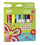 APLI Kids Colori a Tempera Solida, Multicolore (14404)