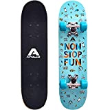 Apollo Skateboard per Bambini | Skateboard cruiser con cuscinetti a sfera ABEC 3 | Skateboard per bambino e bambina dal ...