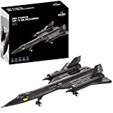 Apostrophe Games SR-71 Blackbird Jet Set di blocchi di costruzione dell'aeronautica - 183 pezzi Set di giocattoli Jet Blackbird - ...