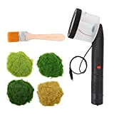 Applicatore di Floccaggio Weytoll Mini applicatore floccante per erba statica con 4 colori di polvere erbosa per tavolo di sabbia ...