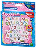 Aquabeads- ABC & 123-Set per bricolage, Multicolore, 30518