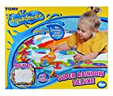 Aquadoodle Super Rainbow Deluxe Grande Water Doodle Mat Official TOMY No Mess Coloring & Drawing Game, adatto per bambini e ...
