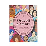 art&design24 Oracoli d'Amore, Gioco in Scatola, Carte Oracolo per Rispondere ai Tuoi Dubbi sull'Amore, 50 Consigli di Personaggi Famosi, Libretto ...
