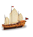 Artesanía Latina 18020. Modellino di Nave in Legno. Barca Cinese Red Dragon Scala 1:60. Kit di Modellismo da Costruire