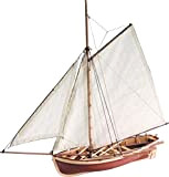 Artesanía Latina 19004. Modellino di Nave in Legno. Barca Ausiliaria Britannica HMS Bounty (Jolly Boat) Scala 1:25. Kit di Modellismo ...