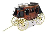 Artesania Latina 20340. Modellino di Carrozza in Legno. Diligenza Americana Stagecoach 1848 Scala 1:10. Kit di Modellismo da Costruire