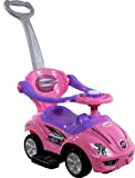 ARTI Baby Car - Auto per Bambini 381 Mega Car Deluxe Pink - Spingere - Giocattolo da Tirare - Ride-On ...