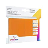 Asmodee - 100 Bustine Protettive Gamegenic per Carte, Giochi di Società, Prime Sleeves Orange Pack, Colore Arancione, Lucide