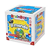 Asmodee - BrainBox: Il Mondo, Gioco per Imparare e Allenare la Mente, 1+ Giocatori, 8+ Anni, Ed. in Italiano, G1-13901