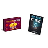 Asmodee Exploding Kittens: Party Pack, Gioco Di Carte, Edizione In Italiano, 8543 & Imploding Kittens, Espansione Gioco Di Carte Exploding ...