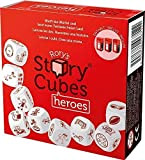 Asmodee- Rory's Story Cubes Heroes Il Gioco da Tavolo per raccontare storie, Colore, 8087