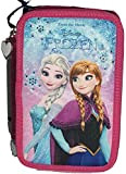 Astuccio 3 Zip Anna e Elsa Frozen By Accademia