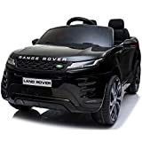 ATAA Range Rover Evoque 12v - Nero - Macchina elettrica per Bambini e Bambine Range Rover Evoque 12v e Due ...