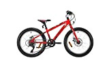 Atala snowball 6v fat bike bambino 20'' bicicletta colore rosso