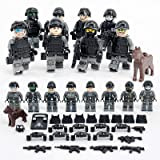 ATING Mini figure militari esercito soldati armi da guerra mini giocattoli da costruzione