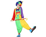 Atosa 54185 Costume Clown Donna XS-S Multicolor Carnevale, Donna