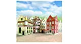 Aue Verlag-6 x 6 x 9 cm, Motivo: Old Town Halls Modello Kit (4 Pezzi)