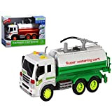 Aurora Store Camion cisterna giocattolo per bambini con luci, suoni e acqua divertimento per bambini gioco Multicolore