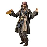 AURORAF Action Figure dei Pirati dei Caraibi: Dead Men Tell No Tales: Jack Sparrow Figure-15cm d'azione da Collezione