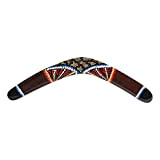 Australian Treasures - Boomerang: Boomerang in Legno Fatto a Mano da 50 cm