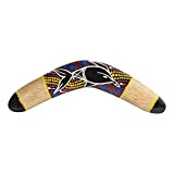 Australian Treasures - Boomerang: Boomerang in Legno Lavorato a Mano da 30 cm