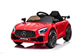 Auto Macchina Elettrica Per Bambini Mercedes Benz AMG GTR Small 12V 2 Motori SoftStart GT-R AMG Con Telecomando Parental Control ...