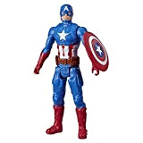 Avengers - Captain America (Action figure 30 cm con blaster Titan Hero Blast Gear)