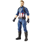 AVENGERS E1421EL2 - Statuetta "Marvel Infinity War Titan Hero Series Captain America con Titan Hero Power FX Port"