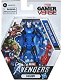 Avengers GAMERVERSE - Statuetta di Iron Man Atmosphere Armor, 6 pollici, design ispirato al videogioco Marvel, i bambini possono creare ...