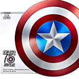 Avengers Marvel Captain Shield Captain America Shield Metal 75th Anniversary 1: 1 Versione film Scudo in lega alluminio, Ornamenti per ...