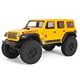 Axial-1/24 SCX24 2019 Jeep Wrangler JLU CRC 4WD Rock Crawler Brushed RTR, Yellow RC Car, AXI00002V2T2